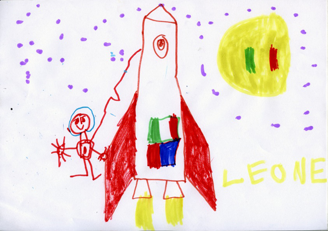 momokids-leone-Drawing-Laika-NASA
